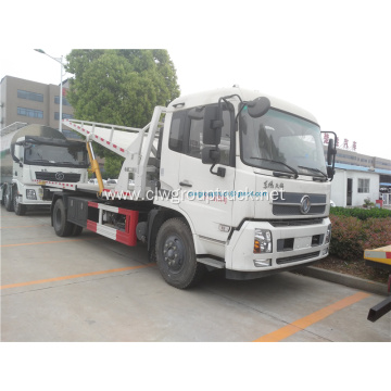 Dongfeng 4x2 flatbed road wrecker in Africa